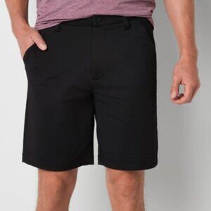 NEW Stylus Men’s Performance Chino Shorts, Brown Size 44, Quick Dry, Stretch